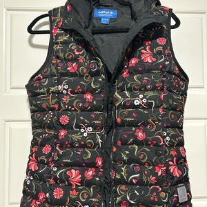 Adidas Black Jacket with Blue Label